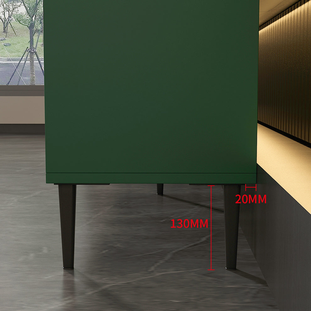 Wooden Enclosed Storage TV Console Scandinavian TV Stand with Cabinet Clearhalo 'furn' 'furn_tv_stands_entertainment_centers' 'Furniture' 'Living Room Furniture' 'TV Stands & Entertainment Centers' 'TV Stands & Media Storage Furniture' 'tv_stands_entertainment_centers' 5222279