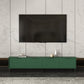 Wooden Enclosed Storage TV Console Scandinavian TV Stand with Cabinet Clearhalo 'furn' 'furn_tv_stands_entertainment_centers' 'Furniture' 'Living Room Furniture' 'TV Stands & Entertainment Centers' 'TV Stands & Media Storage Furniture' 'tv_stands_entertainment_centers' 5222285