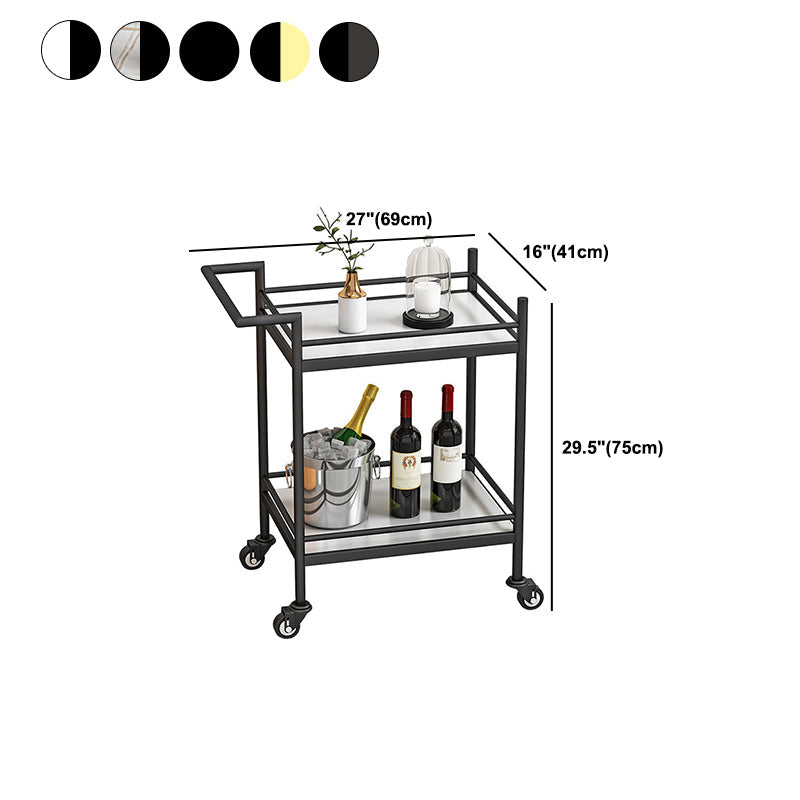 29.53 "hoher rollierter zeitgenössischer Vorbereitungssteinsteinstein -Vorbereitungstisch