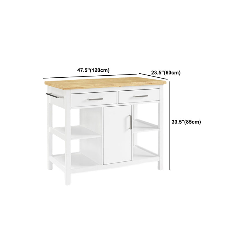 Tavolo da cucina in legno rettangolare moderno dell'isola stazionaria tavolo da cucina rettangolare