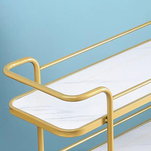 Modern Rolling Prep Table Metal Rectangular Prep Table for Home Use Clearhalo 'furn' 'furn_kitchen_islands_carts' 'Furniture' 'Kitchen & Dining Furniture' 'Kitchen Islands & Carts' 'kitchen_islands_carts' 5222566