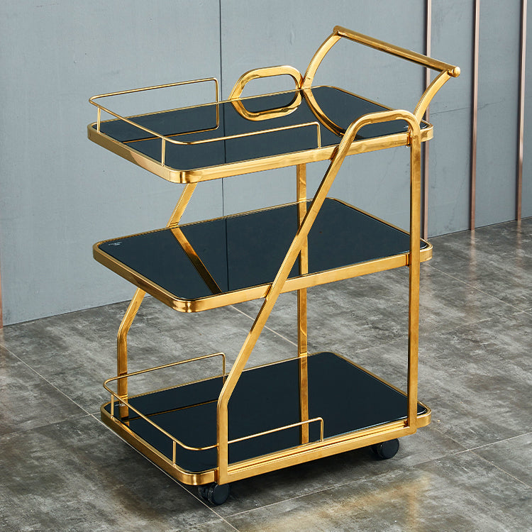 33.07" High Rolling Contemporary Prep Table Stone Prep Table Clearhalo 'furn' 'furn_kitchen_islands_carts' 'Furniture' 'Kitchen & Dining Furniture' 'Kitchen Islands & Carts' 'kitchen_islands_carts' 5222618