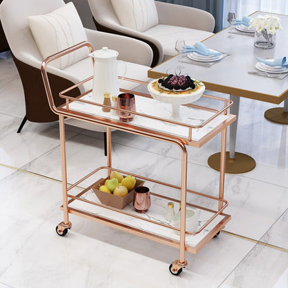 34.65" High Rolling Contemporary Prep Table Stone Prep Table for Restaurant