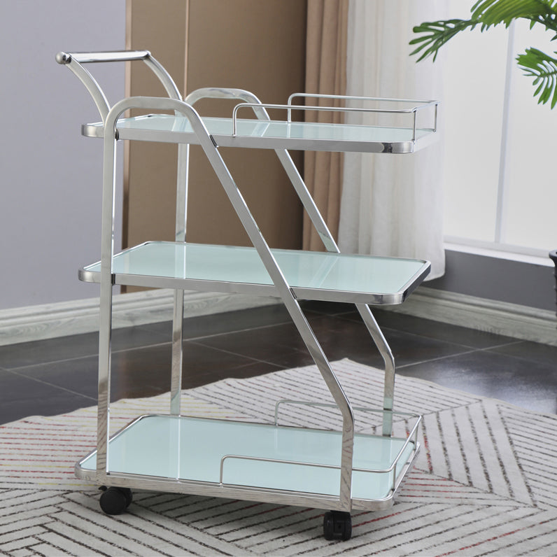 33.07" High Rolling Contemporary Prep Table Stone Prep Table for Restaurant Textured White Silver Clearhalo 'furn' 'furn_kitchen_islands_carts' 'Furniture' 'Kitchen & Dining Furniture' 'Kitchen Islands & Carts' 'kitchen_islands_carts' 5222765