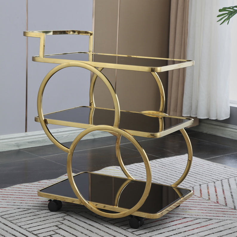 31.50" High Rolling Contemporary Prep Table Stone Prep Table for Kitchen