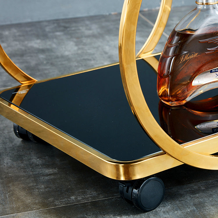 31.50" High Rolling Contemporary Prep Table Stone Prep Table for Kitchen