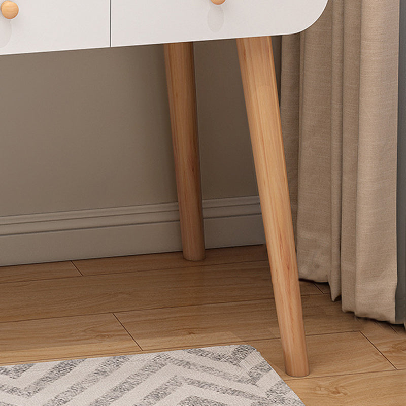 Scandinavische slaapkamer opbergdoos staan ​​rechte voeten ijdelheid bureau
