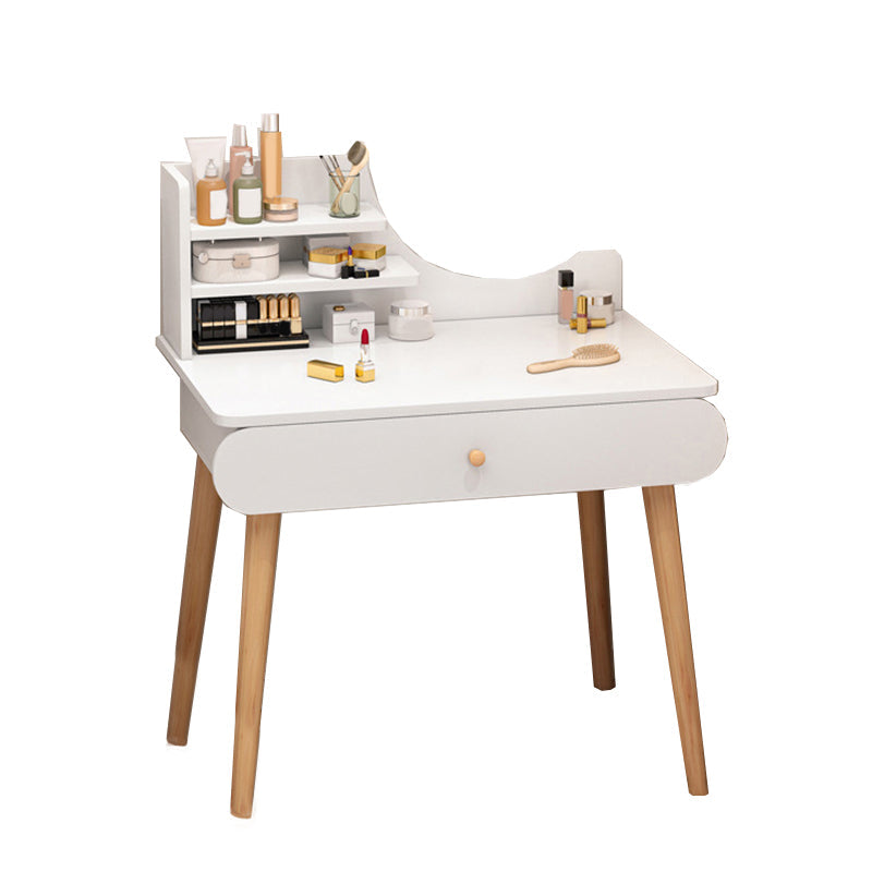 Scandinavische slaapkamer opbergdoos staan ​​rechte voeten ijdelheid bureau