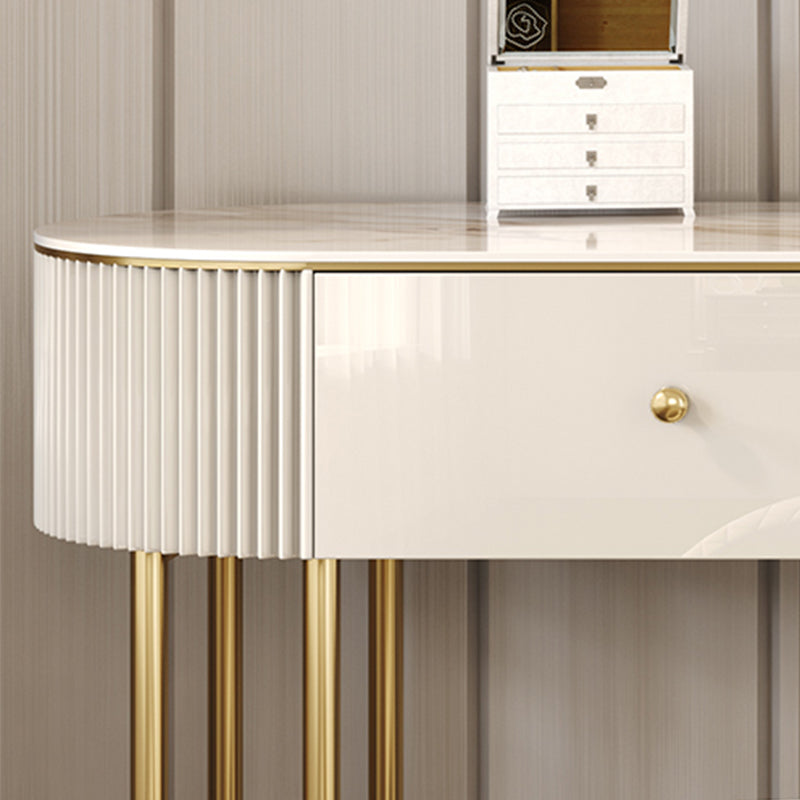 30.7 "lange kaptafel ingesteld met 4 laden ijdelheid in het wit