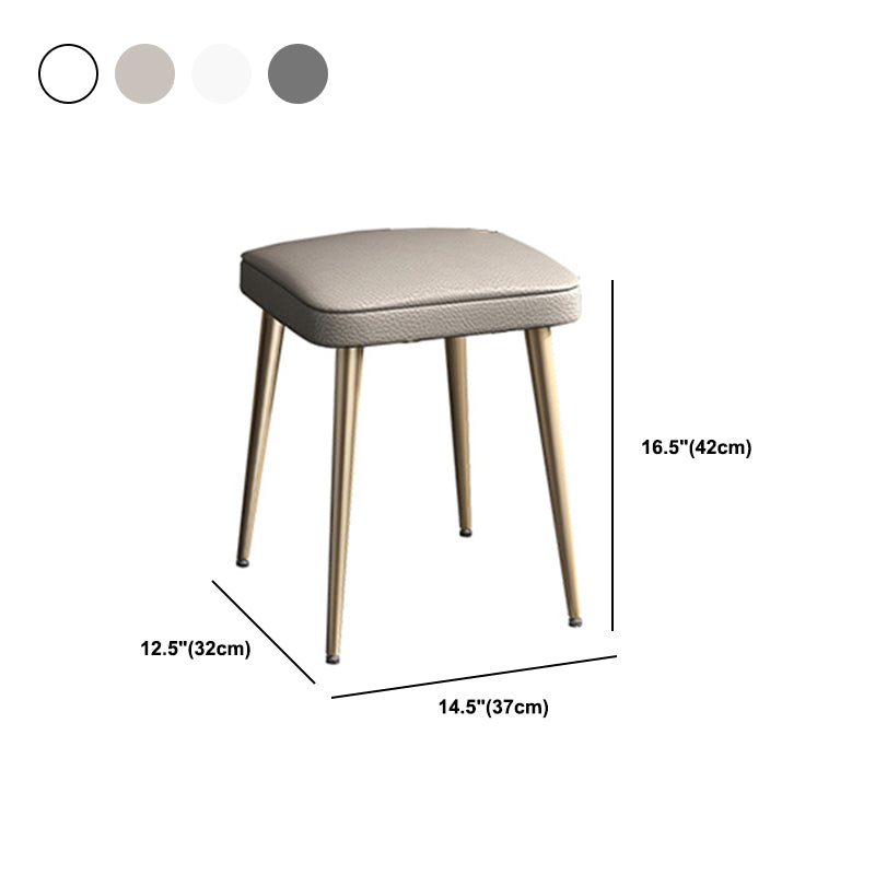 Tavolo da trucco grigio/bianco con cassetto 15,74 "W x 30,70" H per camera da letto