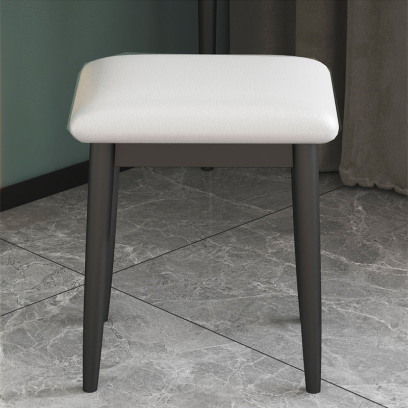 Zeitgenössischer hölzerner Make-up Eitelkeit mit Schublade in Grau für Schlafzimmer