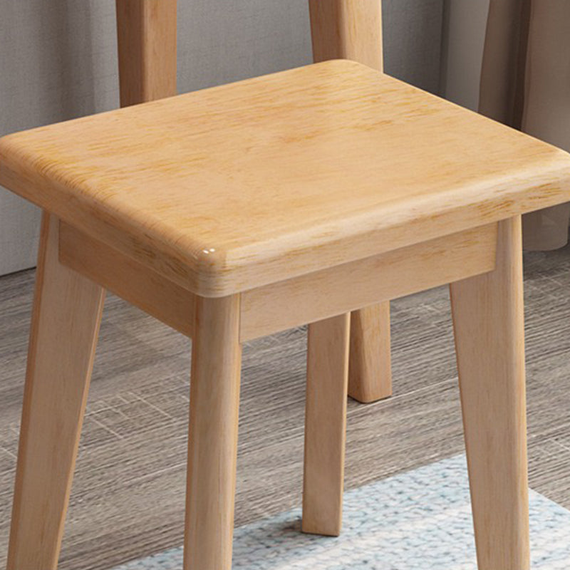 Juego de tocador de maquillaje de 31.5 "con cajón y tocador de espejo