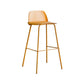 Modern Style Metal Bar-stool Plastic Counter Bar Stool for Kitchen