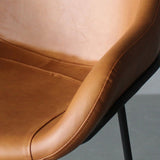 工業スタイルのメタルバースツールレザーカウンターバースツールキッチンバー