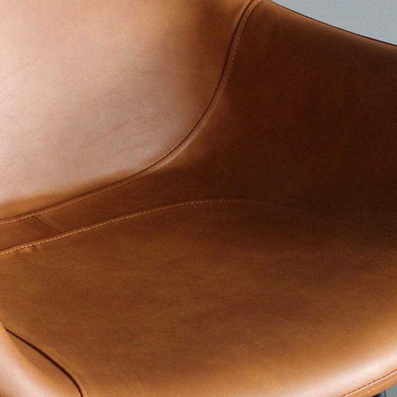 Industriële stijl metalen bark-koel lederen aanrechtbarkruk voor keukenbar