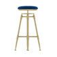 Nordic Style Metal Bar-stool Round Counter Bar Stool for Kitchen Clearhalo 'Bar Furniture' 'Bar Stools' 'bar_stools' 'furn' 'furn_bar_stools' 'Furniture' 'Kitchen & Dining Furniture' 5225322