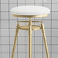 Nordic Style Metal Bar-stool Round Counter Bar Stool for Kitchen Clearhalo 'Bar Furniture' 'Bar Stools' 'bar_stools' 'furn' 'furn_bar_stools' 'Furniture' 'Kitchen & Dining Furniture' 5225324