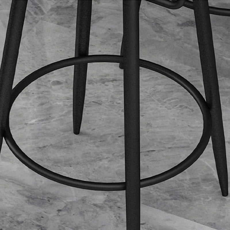 Zeitgenössischer Style Bar-Hop Round Counter Barhocker für Küche