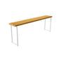 Juego de mesa de Bar rectangular de lujo de madera maciza, mesa de mostrador de 1/5/9 piezas con taburetes altos