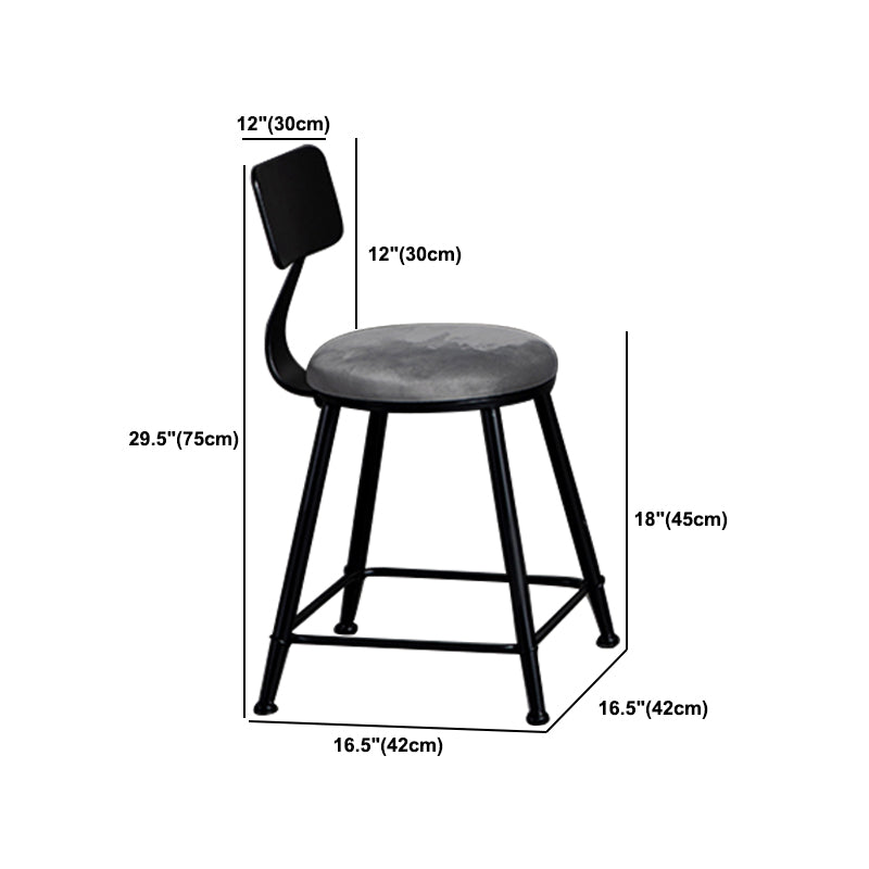 Industrial 1/2/3 Pièces Table de table ronde Set Bistro Fintered Stone Bistro