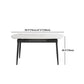 Contemporary Style Sintered Stone Dining Round Table Set 1/4/5/7 Pieces Dining Set Clearhalo 'Dining Room Sets' 'Dining Tables & Seating' 'dining_room_set' 'furn' 'furn_dining_room_set' 'Furniture' 'Kitchen & Dining Furniture' 5225627