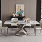 Modern Rectangle Dining Table Set 1/4/5/6/7 Pieces Dinette Set with Sintered Stone Top 5 Pieces: Table, 4 Chairs Clearhalo 'Dining Room Sets' 'Dining Tables & Seating' 'dining_room_set' 'furn' 'furn_dining_room_set' 'Furniture' 'Kitchen & Dining Furniture' 5225703