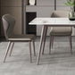 Rectangle 4 Legs Dining Table Modern Sintered Stone Dining Room Table Clearhalo 'Dining Tables & Seating' 'Dining Tables' 'dining_table' 'furn' 'furn_dining_table' 'Furniture' 'Kitchen & Dining Furniture' 5226080