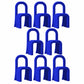 Contemporary Velvet Armless Dining Chairs Metal Dining Chair for Home Use Royal Blue 8 Piece Set Clearhalo 'Dining Chairs' 'Dining Tables & Seating' 'dining_chair' 'furn' 'furn_dining_chair' 'Furniture' 'Kitchen & Dining Furniture' 5226179