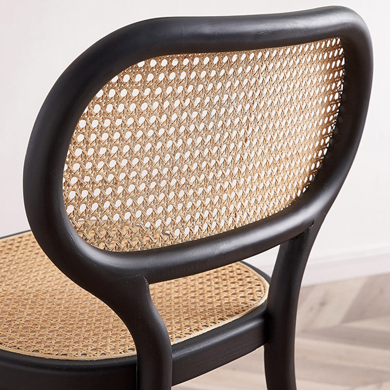 Traditionele stoelen zonder houten dineren Open achterste achterstoel voor restaurantgebruik