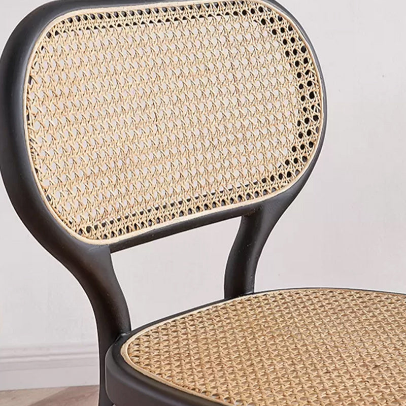 Traditionele stoelen zonder houten dineren Open achterste achterstoel voor restaurantgebruik