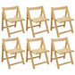 Modern Wood Dining Room Chair Armless Folding Side Chair for Home Use Natural 6 Piece Set Clearhalo 'Dining Chairs' 'Dining Tables & Seating' 'dining_chair' 'furn' 'furn_dining_chair' 'Furniture' 'Kitchen & Dining Furniture' 5226364