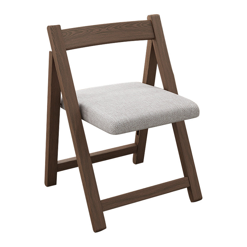 Modern Wood Dining Room Chair Armless Folding Side Chair for Home Use Clearhalo 'Dining Chairs' 'Dining Tables & Seating' 'dining_chair' 'furn' 'furn_dining_chair' 'Furniture' 'Kitchen & Dining Furniture' 5226366