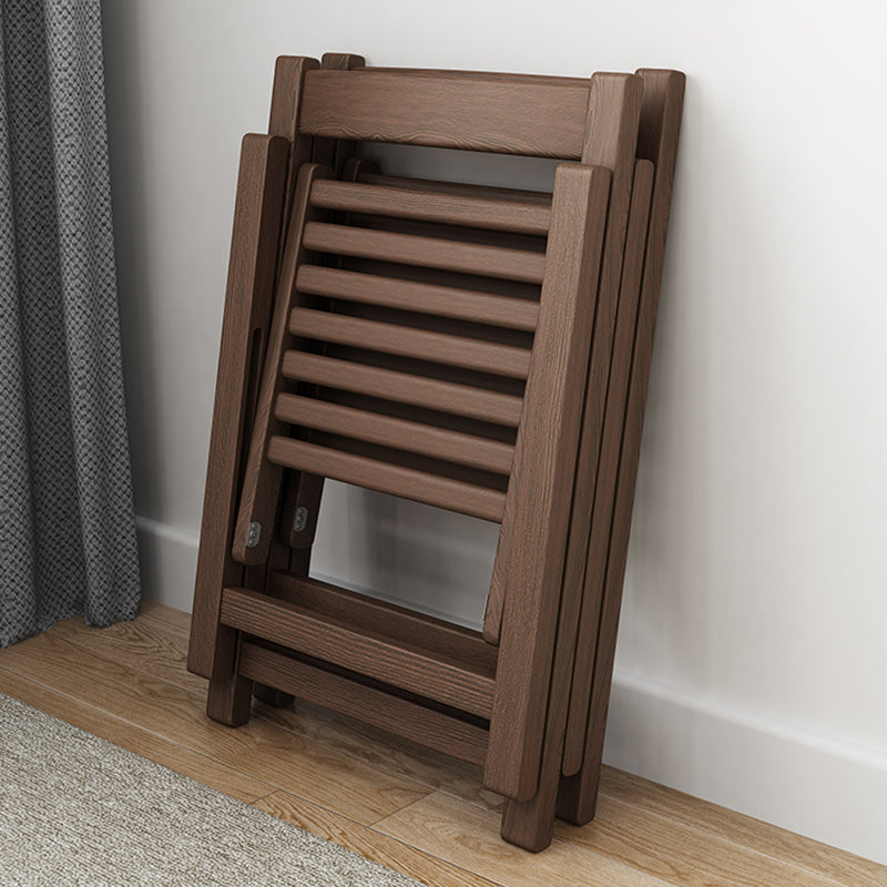 Modern Wood Dining Room Chair Armless Folding Side Chair for Home Use Clearhalo 'Dining Chairs' 'Dining Tables & Seating' 'dining_chair' 'furn' 'furn_dining_chair' 'Furniture' 'Kitchen & Dining Furniture' 5226370