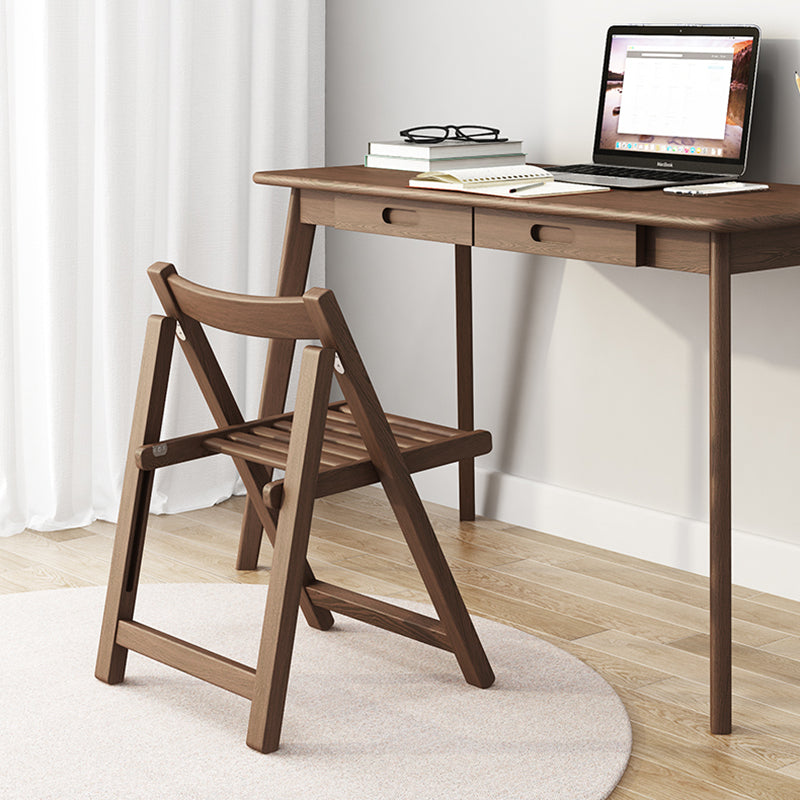 Modern Wood Dining Room Chair Armless Folding Side Chair for Home Use Clearhalo 'Dining Chairs' 'Dining Tables & Seating' 'dining_chair' 'furn' 'furn_dining_chair' 'Furniture' 'Kitchen & Dining Furniture' 5226381