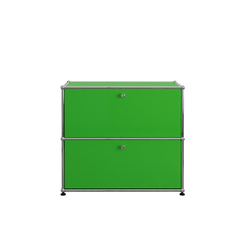 Modern Rectangle Storage Server Metal Sideboard for Dining Room Clearhalo 'buffet_sideboard' 'Buffets & Sideboards' 'furn' 'furn_buffet_sideboard' 'Furniture' 'Kitchen & Dining Furniture' 5226757