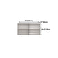 White Colour Metal Sideboard Contemporary Style Storage Dining Sideboard Clearhalo 'buffet_sideboard' 'Buffets & Sideboards' 'furn' 'furn_buffet_sideboard' 'Furniture' 'Kitchen & Dining Furniture' 5226880