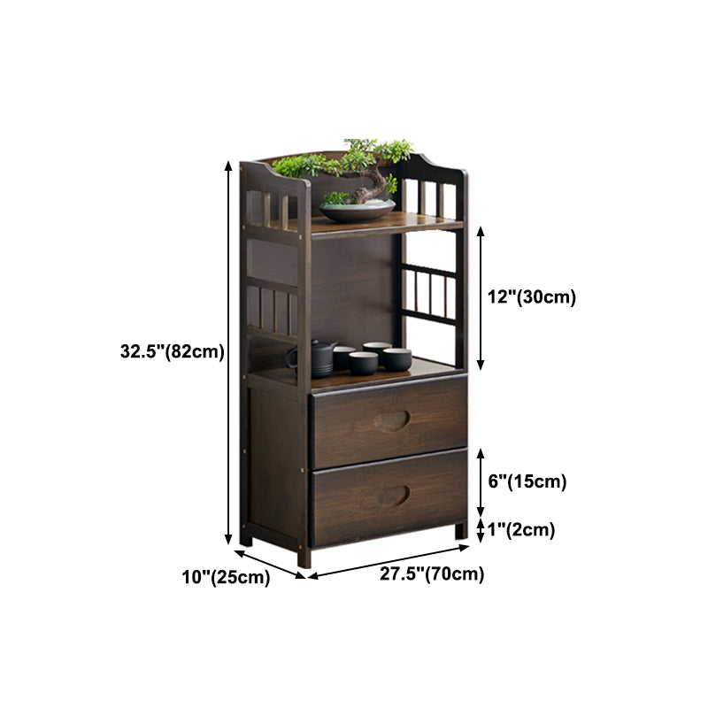 Modern Style Side Board Engineered Wood Dining Sideboard with Drawer Clearhalo 'buffet_sideboard' 'Buffets & Sideboards' 'furn' 'furn_buffet_sideboard' 'Furniture' 'Kitchen & Dining Furniture' 5226895