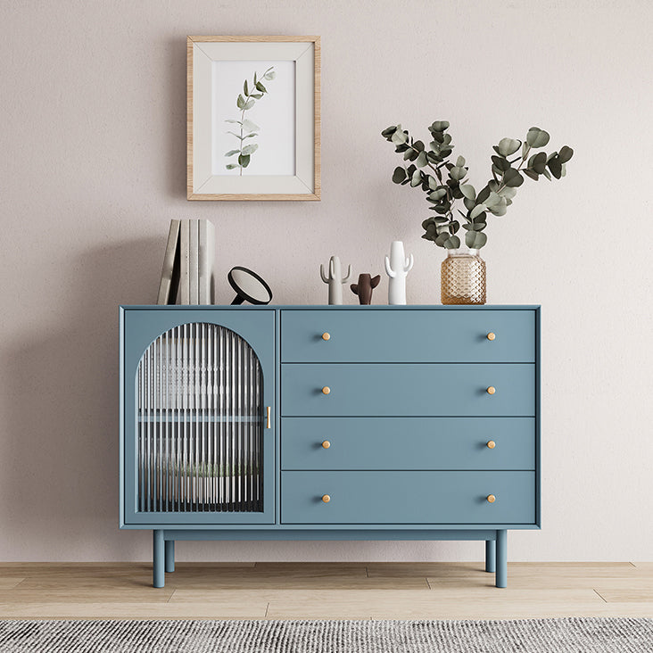 Server moderno del server di archiviazione rettangolare con cassetti e porte