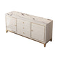 Rectangle Sideboard Luxury Storage Server with Drawers and Doors