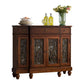 Dining Server Birch e Sideboard in legno fabbricato con cassetti, 42,1 "L x 13,2" W x 37 "H