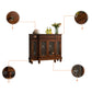 Dining Server Birch e Sideboard in legno fabbricato con cassetti, 42,1 "L x 13,2" W x 37 "H