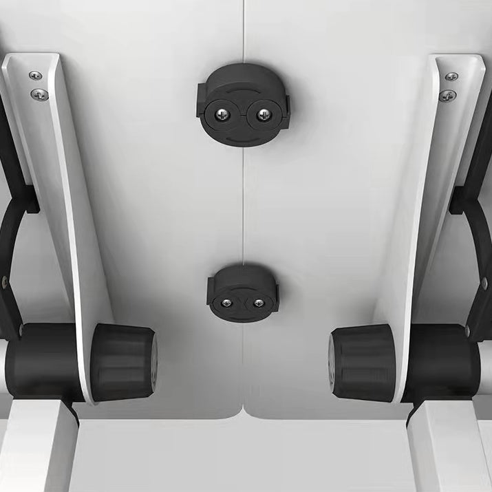 Contemporary Manufactured Wood Office Desk Rectangle Desk with Wheels Clearhalo 'furn' 'furn_office_desk' 'Furniture' 'Office Desks' 'Office Furniture' 'office_desk' 5227111