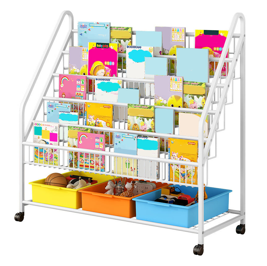 Metall- und Plastik -Bücherregal Skandinavisches Bücherregal für Home Office