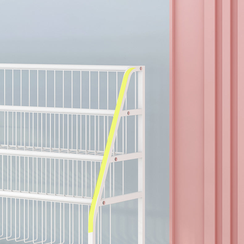 Metall- und Plastik -Bücherregal Skandinavisches Bücherregal für Home Office