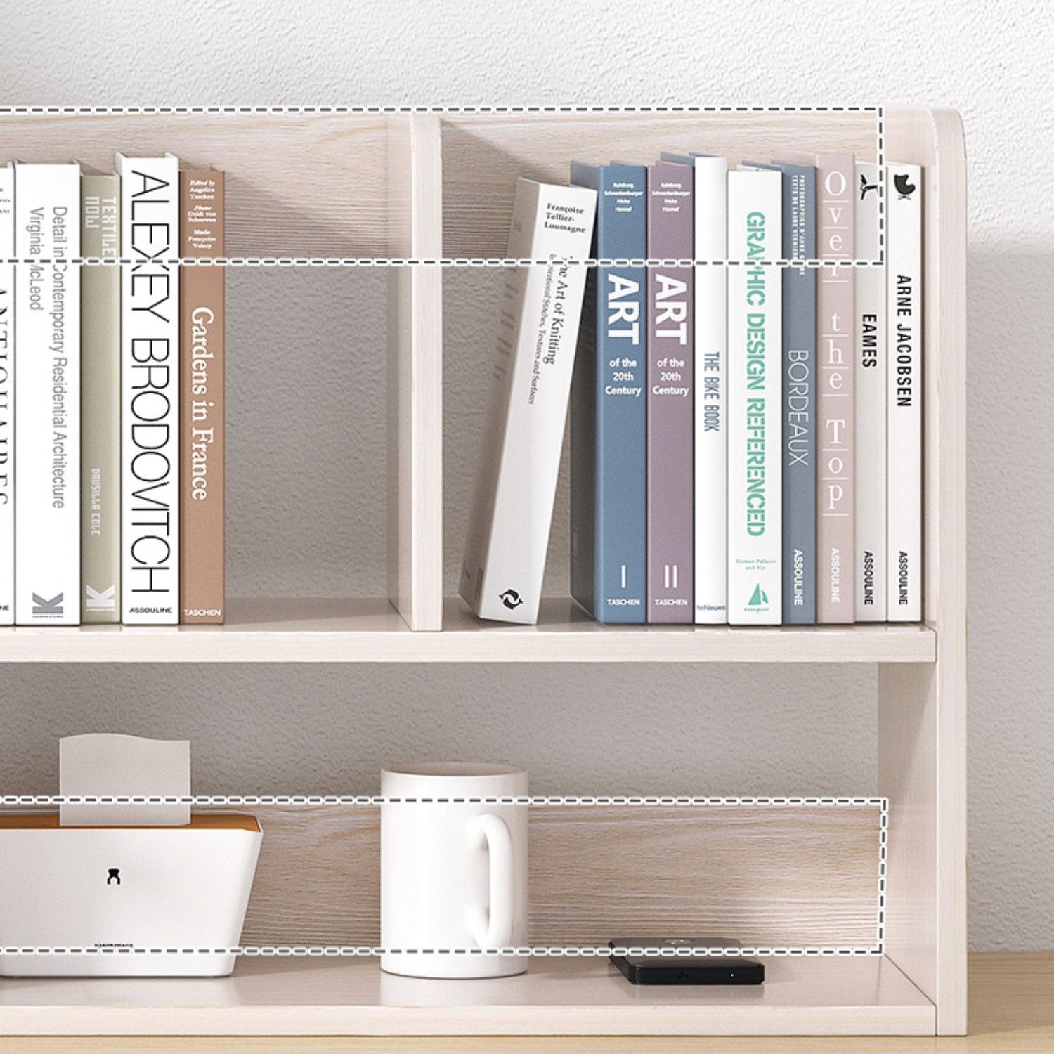 Modern Style Bookshelf Engineer Wood Bookcase with Drawer for Home Clearhalo 'Bookcases' 'furn' 'furn_bookcases' 'Furniture' 'Office Furniture' 5227515