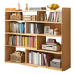 Flexible Bookshelf Contemporary Style Bookcase for Study Room and Office 59.1"L x 11.8"W x 47.2"H Natural Clearhalo 'Bookcases' 'furn' 'furn_bookcases' 'Furniture' 'Office Furniture' 5227601