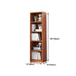 Multiple Colors Modern Style Bookshelf Engineer Wood Bookcase Clearhalo 'Bookcases' 'furn' 'furn_bookcases' 'Furniture' 'Office Furniture' 5227670