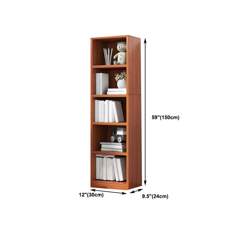 Multiple Colors Modern Style Bookshelf Engineer Wood Bookcase Clearhalo 'Bookcases' 'furn' 'furn_bookcases' 'Furniture' 'Office Furniture' 5227670