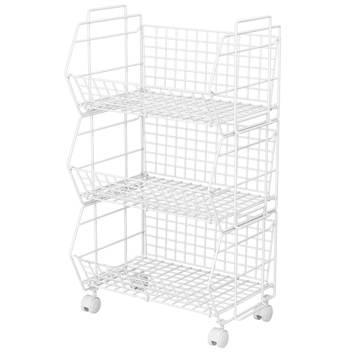 10.43"W Bookshelf Contemporary Style Bookcase for Study Room Office with Casters 16.9"L x 10.4"W x 29.7"H White Clearhalo 'Bookcases' 'furn' 'furn_bookcases' 'Furniture' 'Office Furniture' 5227719