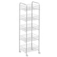 10.63"W Bookshelf Contemporary Style Bookcase for Study Room and Office